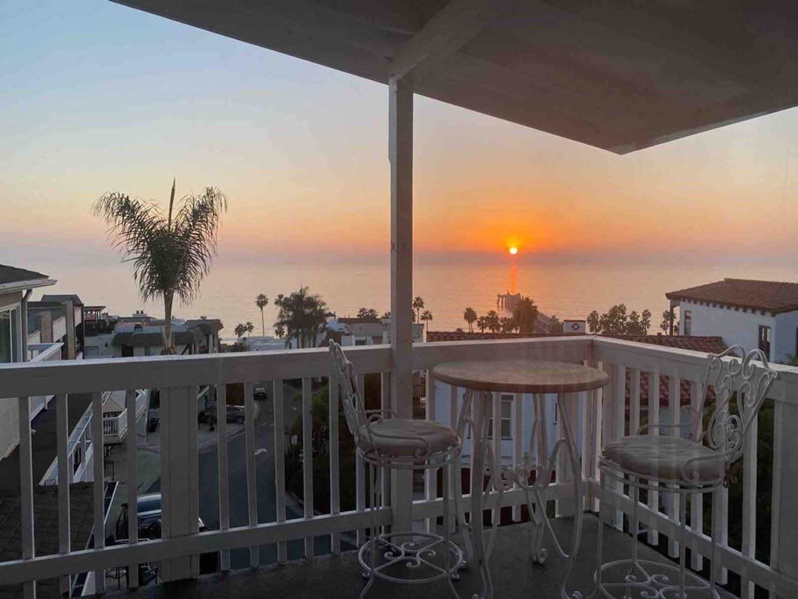 The Retreat — balcony sunset
